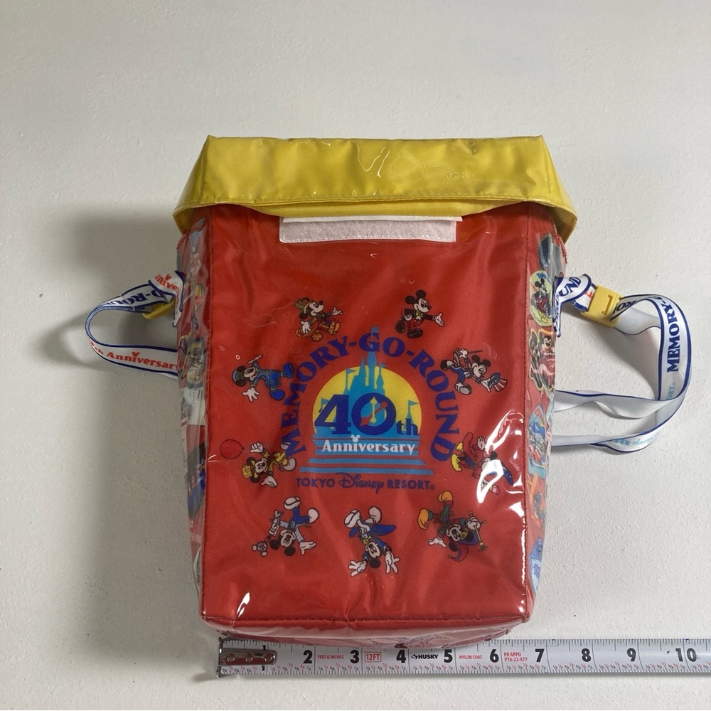 Disney Tokyo Resort Exclusive 40th Anniversary Popcorn Case Memory Go Round - Picture 7 of 10